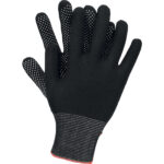 Arbeitshandschuhe mit Noppen DOT SIMPLE schwarz