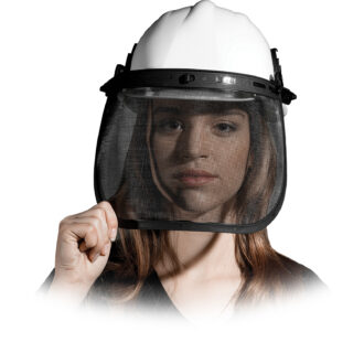 Schermo protettivo in rete metallica per casco SIMPLE