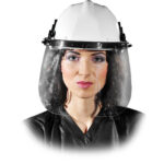 SIMPLE-Schutzschild aus Kunststoff für den Helm