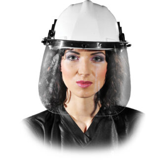 SIMPLE-Schutzschild aus Kunststoff für den Helm