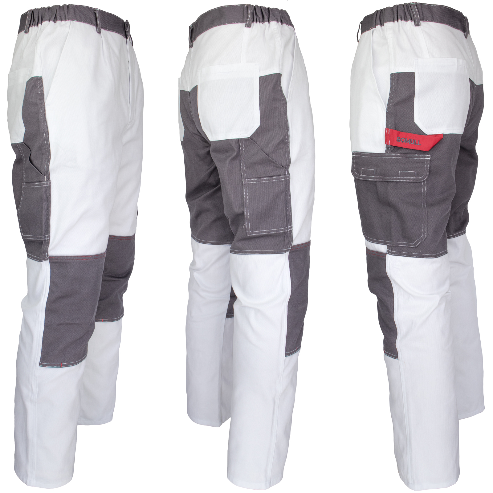 Arbeitshose bis zur Taille DELUX WHITE Arbeitshose bis zur Taille DELUX WHITE
