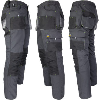 Pantaloni da lavoro a vita alta FORCE GREY