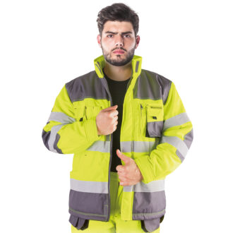 PROFI HIVIS Winter-Reflexjacke