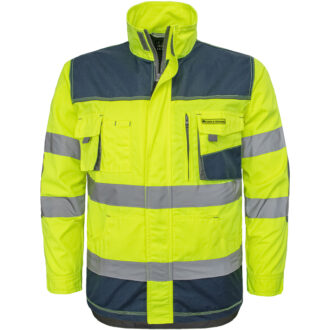 Giacca da lavoro riflettente PROFI HIVIS NAVY