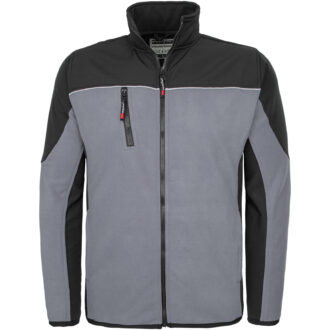 Giacca da lavoro in pile e softshell SHELL GREY