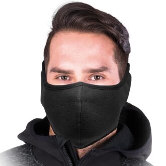 Maschera da lavoro invernale in pile HALF