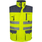 Reflektierende Arbeitsweste PROFI HIVIS NAVY