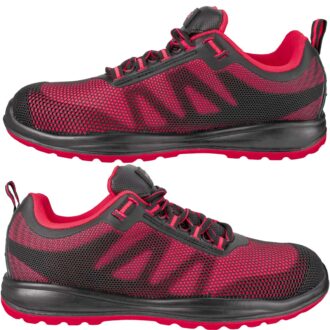 Sicherheits-Sneaker CUBE S1P rot