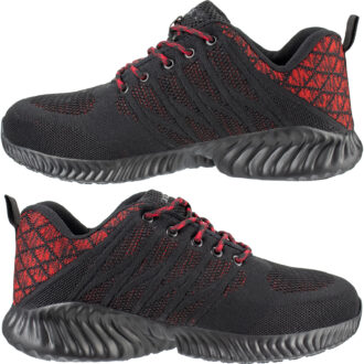Scarpe antinfortunistiche da tennis PAUL SBP RED