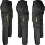 Damen-Arbeitsoveralls mit Elasthan von FRAULAND BLACK