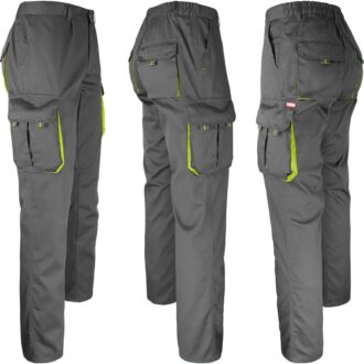Damen-Arbeitsoveralls mit Elasthan FRAULAND GREY