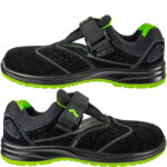 Arbeits- und Sicherheitssandalen STORK SAN LIME S1