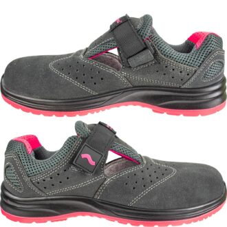Damen-Arbeitssandalen STORK SAN PINK S1