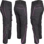Damen-Arbeitshose mit hoher Taille PROFI PINK