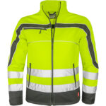 Reflektierende Softshell-Arbeitsjacke NEMO GELB