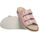 Orthopädische Damen-Pantoletten KORK PINK