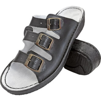 Pantofole mediche da donna BLACK