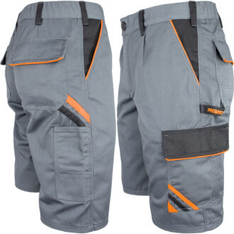 Pantaloncini da lavoro PRO GREY