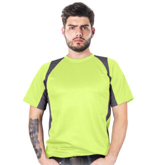 Zertifiziertes Arbeits-T-Shirt von MODERN GELB