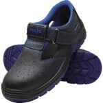 Arbeitssandalen aus Leder ALFASAN COOL BLUE SB