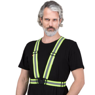 Reflektierende Warn-Latzhosen STRAPE YELLOW