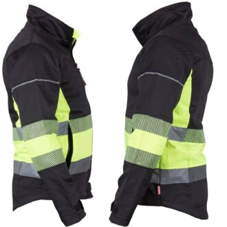 Giacca da lavoro elasticizzata MANNLAND HIVIS BLACK