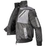 SMART 4-in-1-Winterarbeitsjacke BLACK
