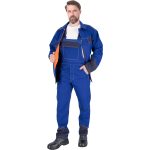 Flammfeste Schweißerhose mit Brustlatz SPECTER