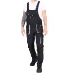 Arbeitshose mit Brustlatz FOXI DARK GREY