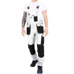 Arbeitshose mit Brustlatz FOXI WHITE