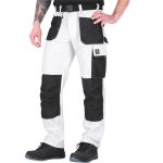 Arbeitshose mit Taillenbund FOXI WHITE