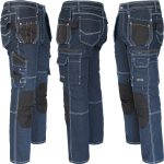 Stretch-Jeans-Arbeitshose JEANS WORK BLUE