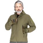 Taktische Softshell-Jacke Tactical Guard MOSS GREEN