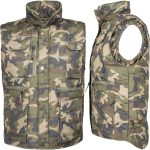 DENI CAMU Arbeitsweste im Camouflage-Look