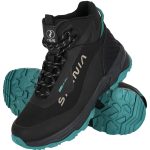 SPANIA BLACK Softshell-Wanderschuhe