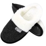 Damen-Hausschuhe FUR BLACK