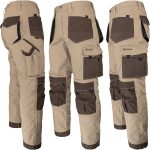 Arbeitshose bis zur Taille PROFI COOL BROWN 2.0