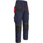 Arbeitsoveralls bis zur Taille PROFI NAVY RED 2.0