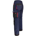Arbeitsoveralls bis zur Taille PROFI NAVY RED 2.0
