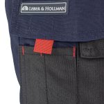 Arbeitsoveralls bis zur Taille PROFI NAVY RED 2.0