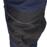 Arbeitsoveralls bis zur Taille PROFI NAVY RED 2.0