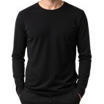 ALFA BLACK 170 g Arbeits-T-Shirt mit langen Ärmeln
