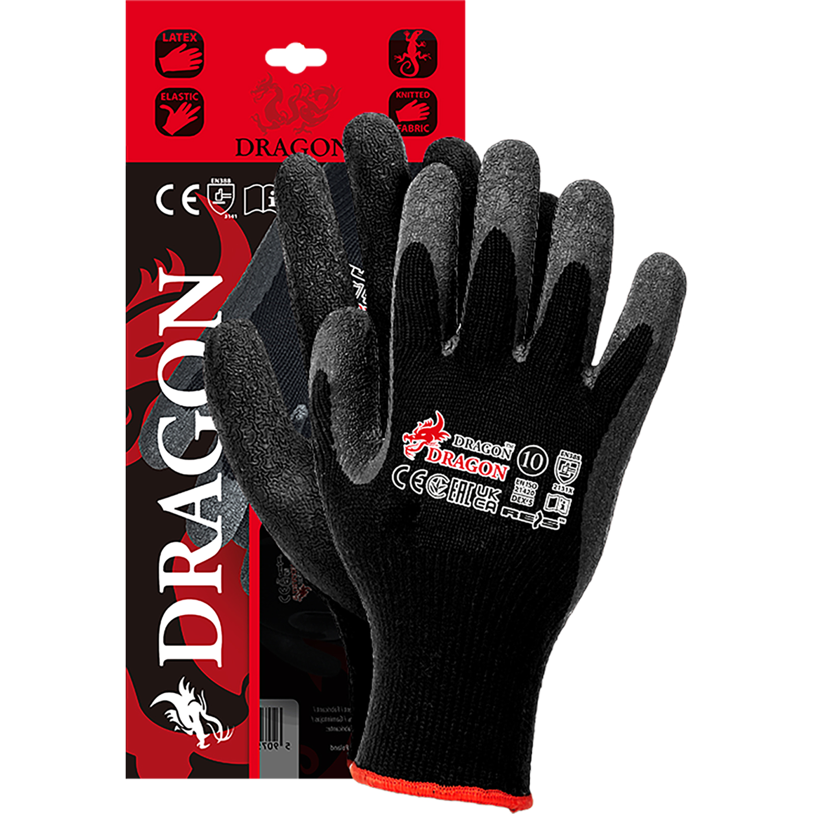 DRECO Latex-Arbeitshandschuhe DRECO Latex-Arbeitshandschuhe