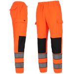 Reflektierende Arbeits-Jogginghose LUMIS ORANGE