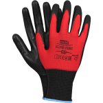 Mit Nitril getränkte Arbeitshandschuhe NITRENI FOAM RED