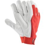 Kombinierte Arbeitshandschuhe HOBY RED