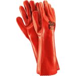 PVC-Arbeitshandschuhe aus Gummi, 40 cm