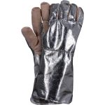Hitzebeständige Arbeitsschutzhandschuhe TERMOIZOL, 1 Paar, 43 cm