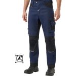 FACTOR NAVY Arbeitshose aus Stretchstoff
